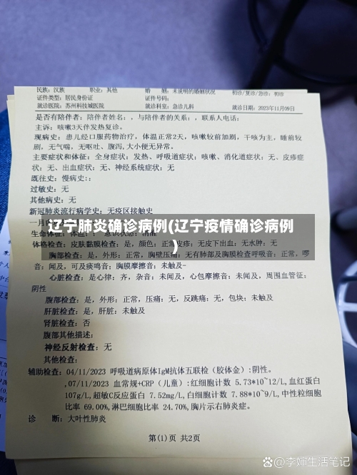 辽宁肺炎确诊病例(辽宁疫情确诊病例)-第2张图片