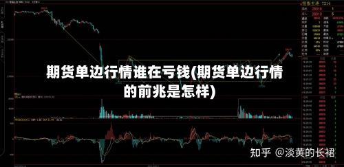 期货单边行情谁在亏钱(期货单边行情的前兆是怎样)-第2张图片