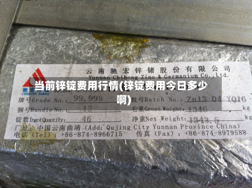 当前锌锭费用行情(锌锭费用今日多少啊)-第2张图片