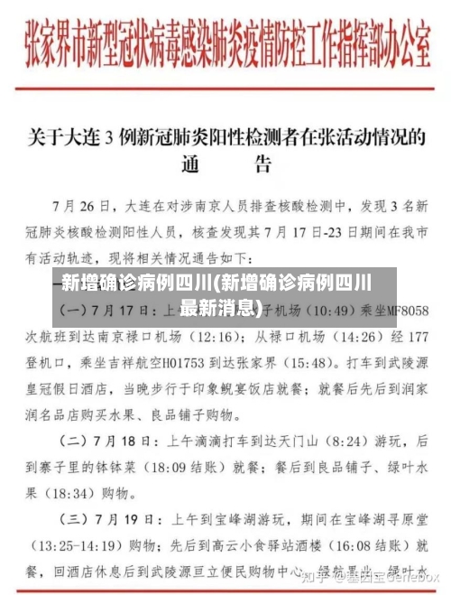 新增确诊病例四川(新增确诊病例四川最新消息)-第3张图片