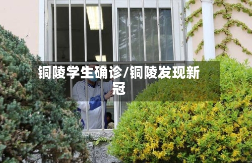 铜陵学生确诊/铜陵发现新冠-第2张图片