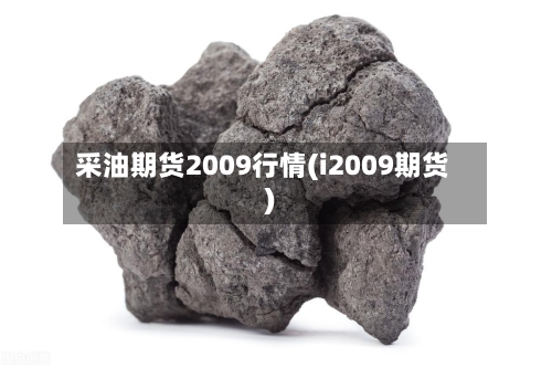 采油期货2009行情(i2009期货)-第3张图片