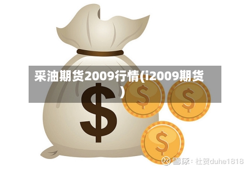 采油期货2009行情(i2009期货)-第2张图片