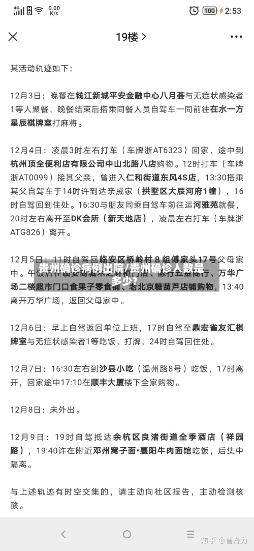 贵州确诊病例出院/贵州确诊人数是多少?-第3张图片