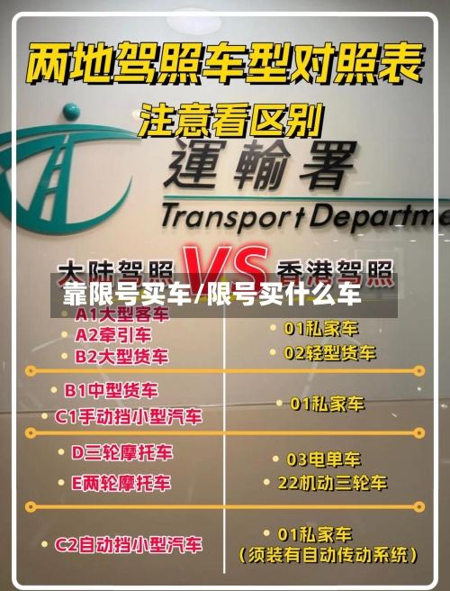 靠限号买车/限号买什么车