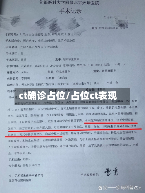 ct确诊占位/占位ct表现-第3张图片