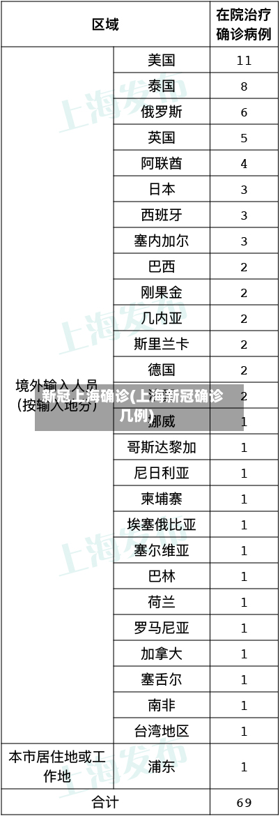 新冠上海确诊(上海新冠确诊几例)-第2张图片