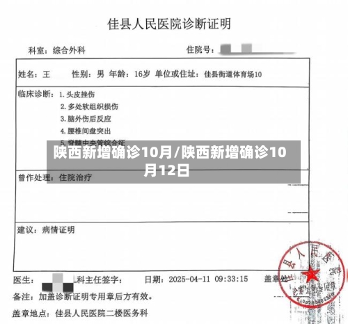 陕西新增确诊10月/陕西新增确诊10月12日