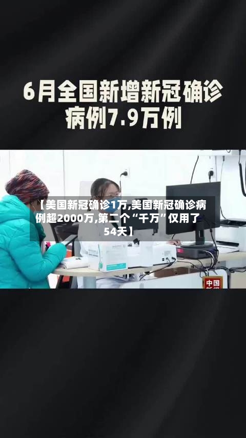 【美国新冠确诊1万,美国新冠确诊病例超2000万,第二个“千万	”仅用了54天】-第2张图片